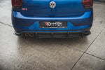 Maxton Parts - Heckansatz Diffusor passend für VW Polo GTI Mk6 schwarz matt
