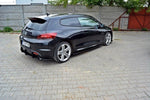 Maxton Parts - Heckansatz Diffusor passend für VW Scirocco R schwarz matt