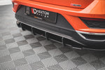 Maxton Parts - Heckansatz Diffusor passend für VW T-Roc Mk1 schwarz matt