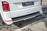 Maxton Parts - Heckansatz Diffusor passend für VW T6 schwarz Hochglanz