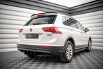 Maxton Parts - Heckansatz Diffusor passend für VW Tiguan Mk2 schwarz-rot