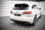 Maxton Parts - Heckansatz Diffusor passend für VW Touareg R-line Mk3 schwarz Hochglanz