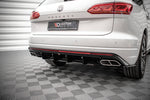 Maxton Parts - Heckansatz Diffusor passend für VW Touareg R-line Mk3 schwarz Hochglanz