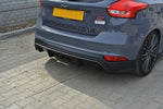 Maxton Parts - Heckansatz Diffusor (RS-Look) passend für Ford Focus ST Mk3 FL ABS-Kunststoff