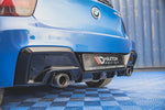 Maxton Parts - Heckansatz Diffusor V.1 passend für BMW M135i F20 schwarz Hochglanz