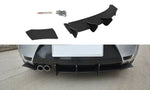 Maxton Parts - Heckansatz Diffusor V.1 passend für Seat Leon Mk2 CUPRA/ FR schwarz matt