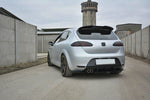 Maxton Parts - Heckansatz Diffusor V.1 passend für Seat Leon Mk2 CUPRA/ FR schwarz matt