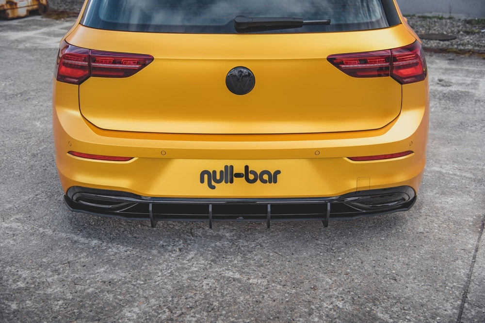 Maxton Parts - Heckansatz Diffusor V.1 passend für VW Golf Mk8 schwarz matt