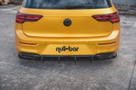 Maxton Parts - Heckansatz Diffusor V.1 passend für VW Golf Mk8 schwarz matt