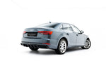 Maxton Parts - Heckansatz Diffusor V.2 passend für Audi A4 S-Line Limousine / Avant B9 schwarz Hochglanz