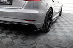 Maxton Parts - Heckansatz Diffusor V.2 passend für Audi RS3 8V Sportback FL schwarz Hochglanz