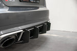 Maxton Parts - Heckansatz Diffusor V.2 passend für Audi RS3 8V Sportback schwarz matt