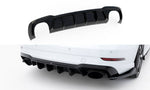 Maxton Parts - Heckansatz Diffusor V.2 passend für Audi RS3 Limousine 8V FL schwarz Hochglanz