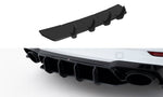 Maxton Parts - Heckansatz Diffusor V.2 passend für Audi RS3 Limousine 8V FL schwarz matt
