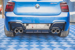 Maxton Parts - Heckansatz Diffusor V.2 passend für BMW M135i F20 schwarz Hochglanz