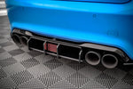 Maxton Parts - Heckansatz Diffusor V.2 passend für BMW M2 F87 schwarz matt