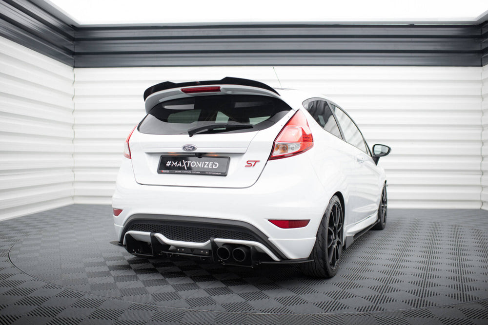 Maxton Parts - Heckansatz Diffusor V.2 passend für Ford Fiesta Mk7 ST FL schwarz matt