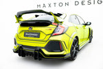 Maxton Parts - Heckansatz Diffusor V.2 passend für Honda Civic Type-R Mk10 / Mk10 FL schwarz matt