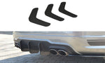 Maxton Parts - Heckansatz Diffusor V.2 passend für Mercedes C W204 AMG-Line (FL) schwarz matt