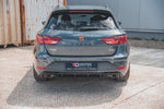 Maxton Parts - Heckansatz Diffusor V.2 passend für Seat Leon CUPRA ST Mk3 FL schwarz Hochglanz