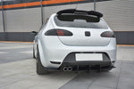 Maxton Parts - Heckansatz Diffusor V.2 passend für Seat Leon Mk2 CUPRA/ FR schwarz matt