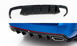 Maxton Parts - Heckansatz Diffusor V.2 passend für Skoda Octavia RS Mk3 / Mk3 FL Hatchback / Kombi schwarz Hochglanz (SK-OC-3-RS-RS2G+RS2RG-ON)