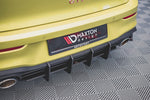 Maxton Parts - Heckansatz Diffusor V.2 passend für VW Golf GTI Clubsport Mk8 schwarz matt