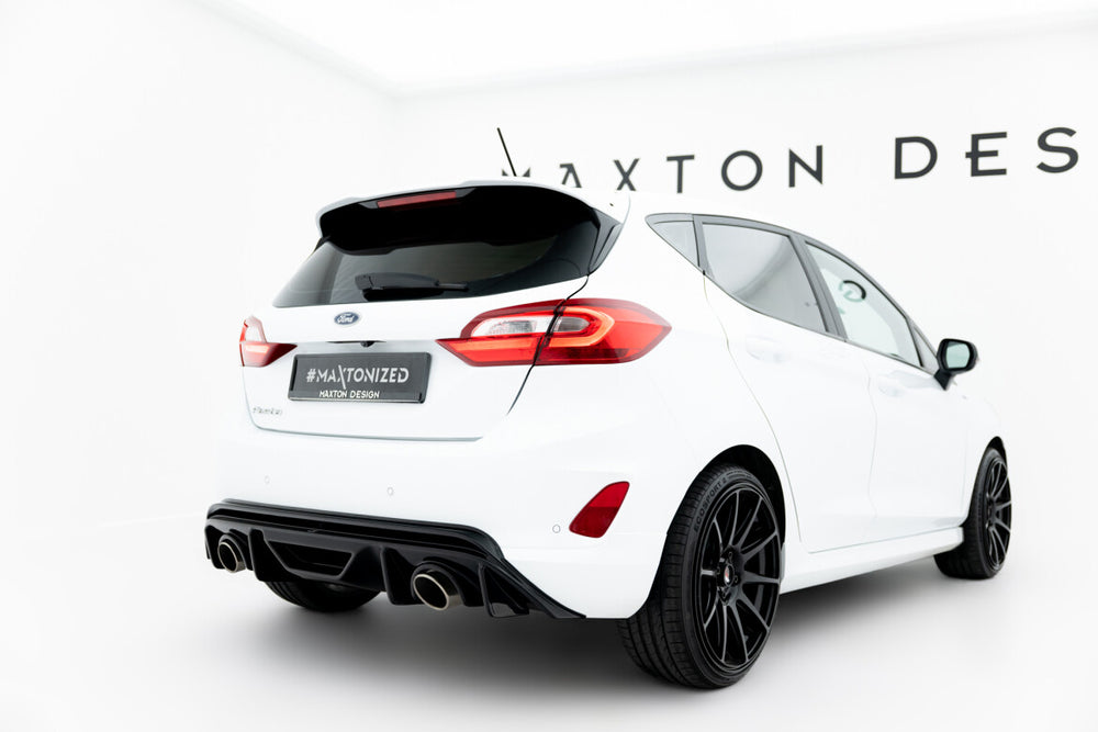 Maxton Parts - Heckansatz Diffusor V.3 passend für Ford Fiesta ST Mk8 schwarz Hochglanz