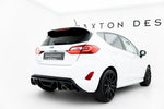 Maxton Parts - Heckansatz Diffusor V.3 passend für Ford Fiesta ST Mk8 schwarz Hochglanz