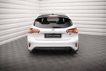 Maxton Parts - Heckansatz Diffusor V.3 passend für Ford Focus Hatchback ST Mk4 schwarz Hochglanz