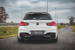 Maxton Parts - Heckansatz Diffusor V.4 passend für BMW M140i schwarz matt