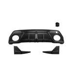 SOOQOO Heckdiffusor V1 Carbon passend für Audi RS3 (8Y) - Facelift