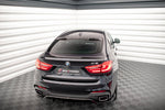 Maxton Parts - Heckscheiben Spoiler passend für BMW X6 F16 M-Paket / X6 M F86 schwarz Hochglanz