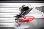 Maxton Parts - Heckscheiben Spoiler passend für Ford Fiesta Standard/ ST-Line/ ST schwarz Hochglanz
