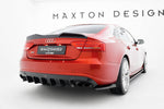 Maxton Parts - Heckspoiler 3D passend für Audi A5 Sportback S-Line / S5 8T / 8T FL schwarz Hochglanz