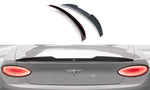 Maxton Parts - Heckspoiler 3D passend für Bentley Continental Convertible GT Mk3 schwarz Hochglanz