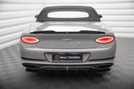 Maxton Parts - Heckspoiler 3D passend für Bentley Continental Convertible GT Mk3 schwarz Hochglanz