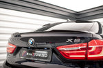 Maxton Parts - Heckspoiler 3D V.1 passend für BMW X6 F16 M-Paket / X6 M F86 schwarz Hochglanz