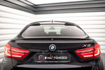 Maxton Parts - Heckspoiler 3D V.2 passend für BMW X6 F16 M-Paket / X6 M F86 schwarz Hochglanz
