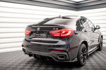 Maxton Parts - Heckspoiler 3D V.2 passend für BMW X6 F16 M-Paket / X6 M F86 schwarz Hochglanz
