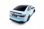 Maxton Parts - Heckspoiler Lippe 3D passend für VW Jetta GLI Mk7 Facelift 2 schwarz Hochglanz