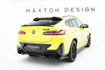 Maxton Parts - Heckspoiler Lippe oben passend für BMW X4 M F98 FL schwarz Hochglanz