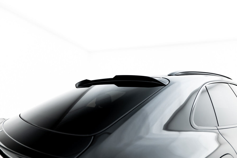 Maxton Parts - Heckspoiler Lippe oben passend für Porsche Macan EV Mk1 schwarz Hochglanz