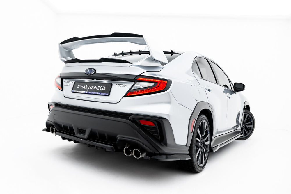 Maxton Parts - Heckspoiler Lippe oben passend für Subaru WRX STI Mk2 schwarz Hochglanz
