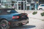 Maxton Parts - Heckspoiler Lippe passend für ABARTH 124 Spider schwarz Hochglanz
