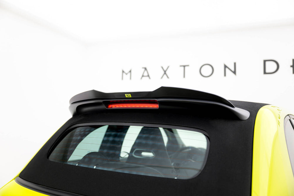 Maxton Parts - Heckspoiler Lippe passend für ABARTH 500e schwarz Hochglanz