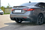 Maxton Parts - Heckspoiler Lippe passend für Alfa Romeo Giulia schwarz Hochglanz