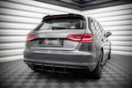 Maxton Parts - Heckspoiler Lippe passend für Audi A3 Sportback 8V schwarz Hochglanz