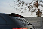 Maxton Parts - Heckspoiler Lippe passend für Audi A4 B8 / B8 FL Avant schwarz Hochglanz