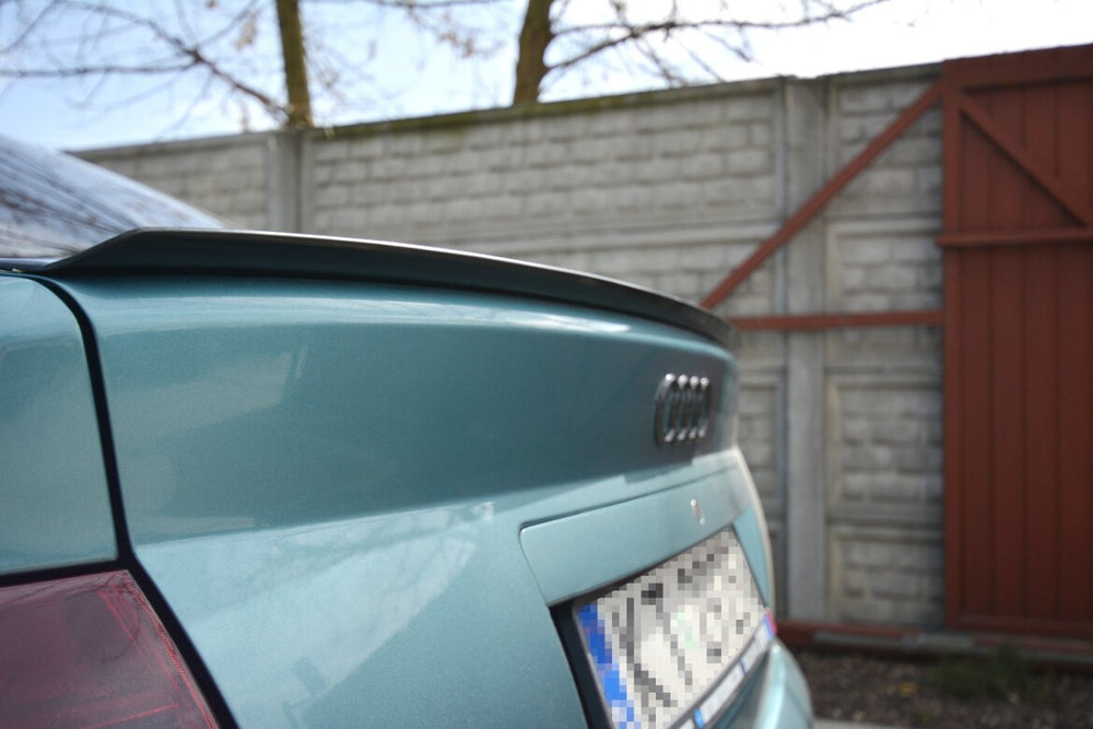 Maxton Parts - Heckspoiler Lippe passend für Audi A4 / S4 B5 Limousine schwarz Hochglanz